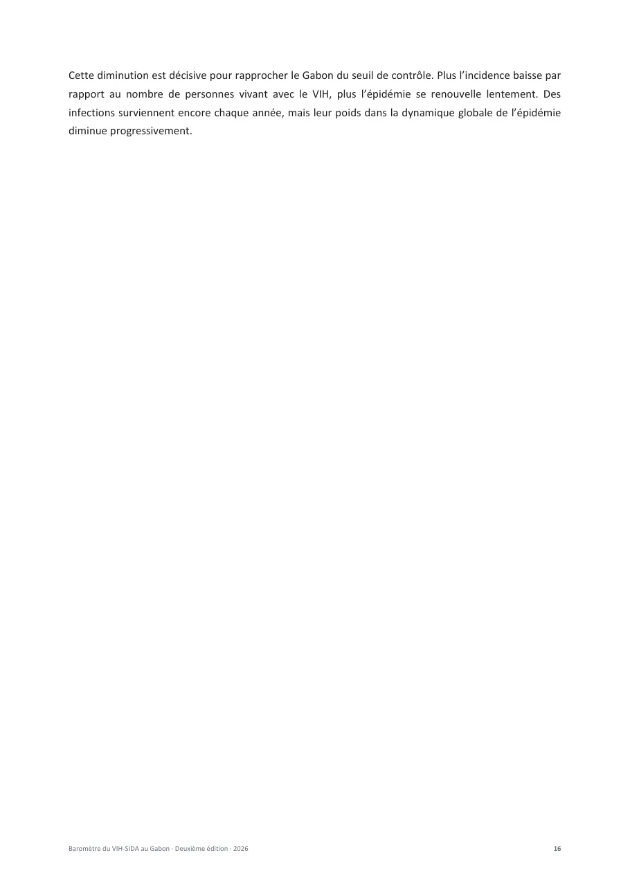 Baromètre du VIH-SIDA au Gabon, page 16