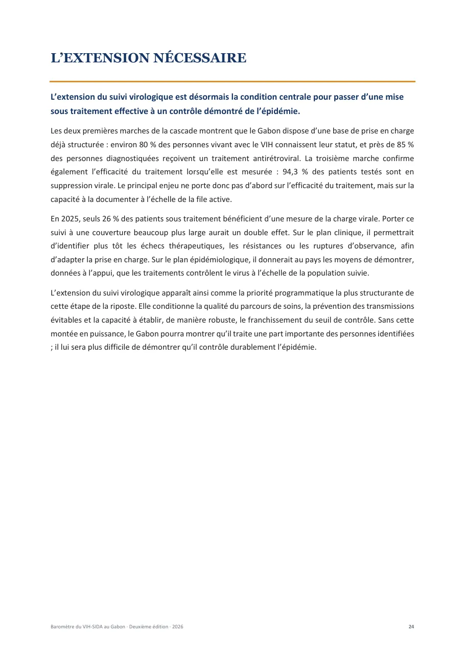 Baromètre du VIH-SIDA au Gabon, page 24