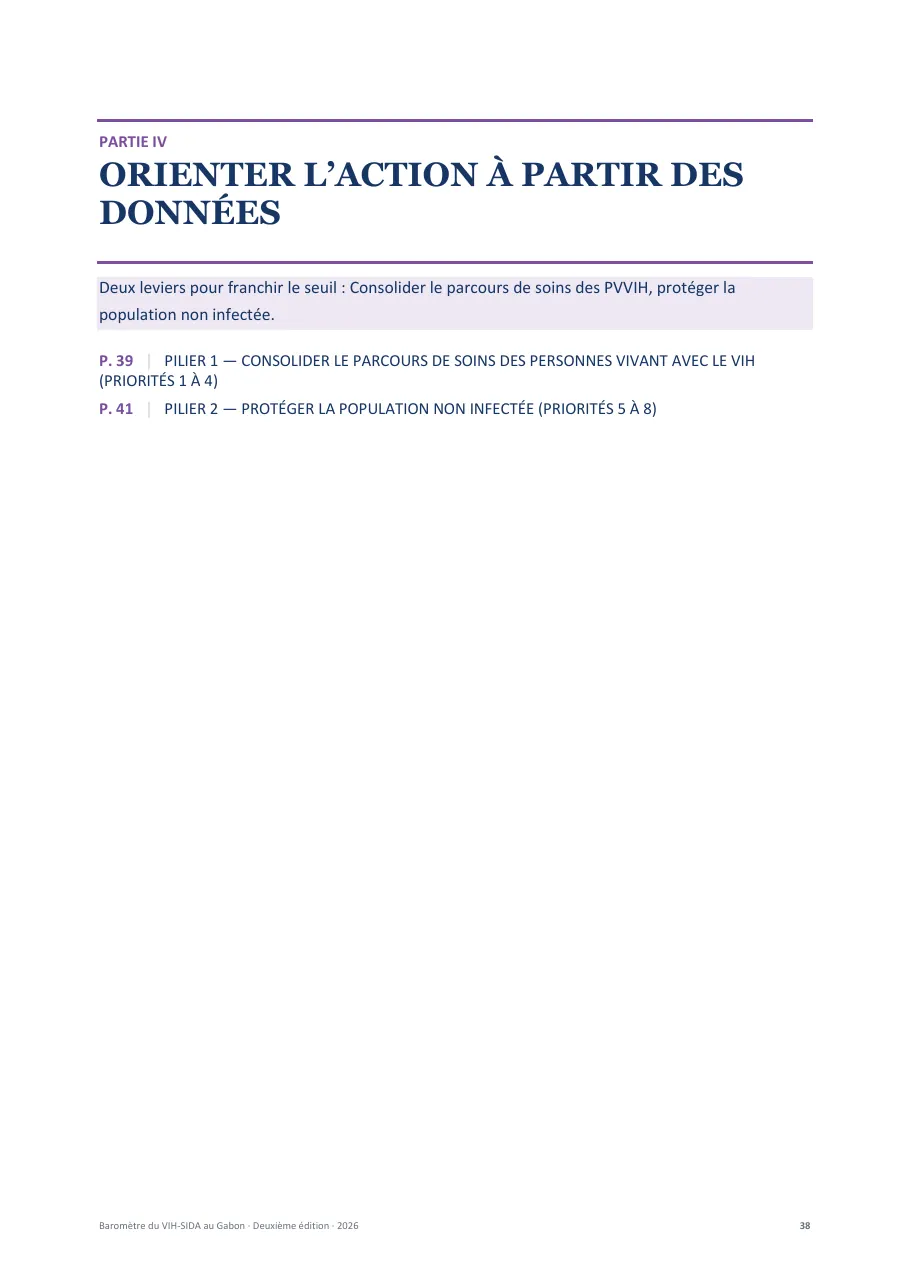 Baromètre du VIH-SIDA au Gabon, page 38